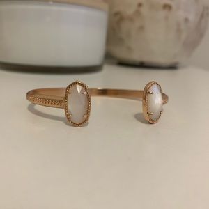 Kendra Scott rose gold bracelet cuff